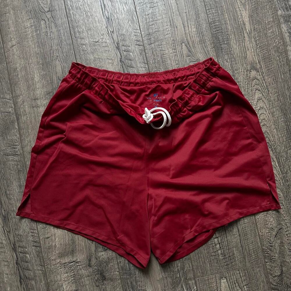Vintage 90s Thin Russell Sporty Running Mini Gym Shorts